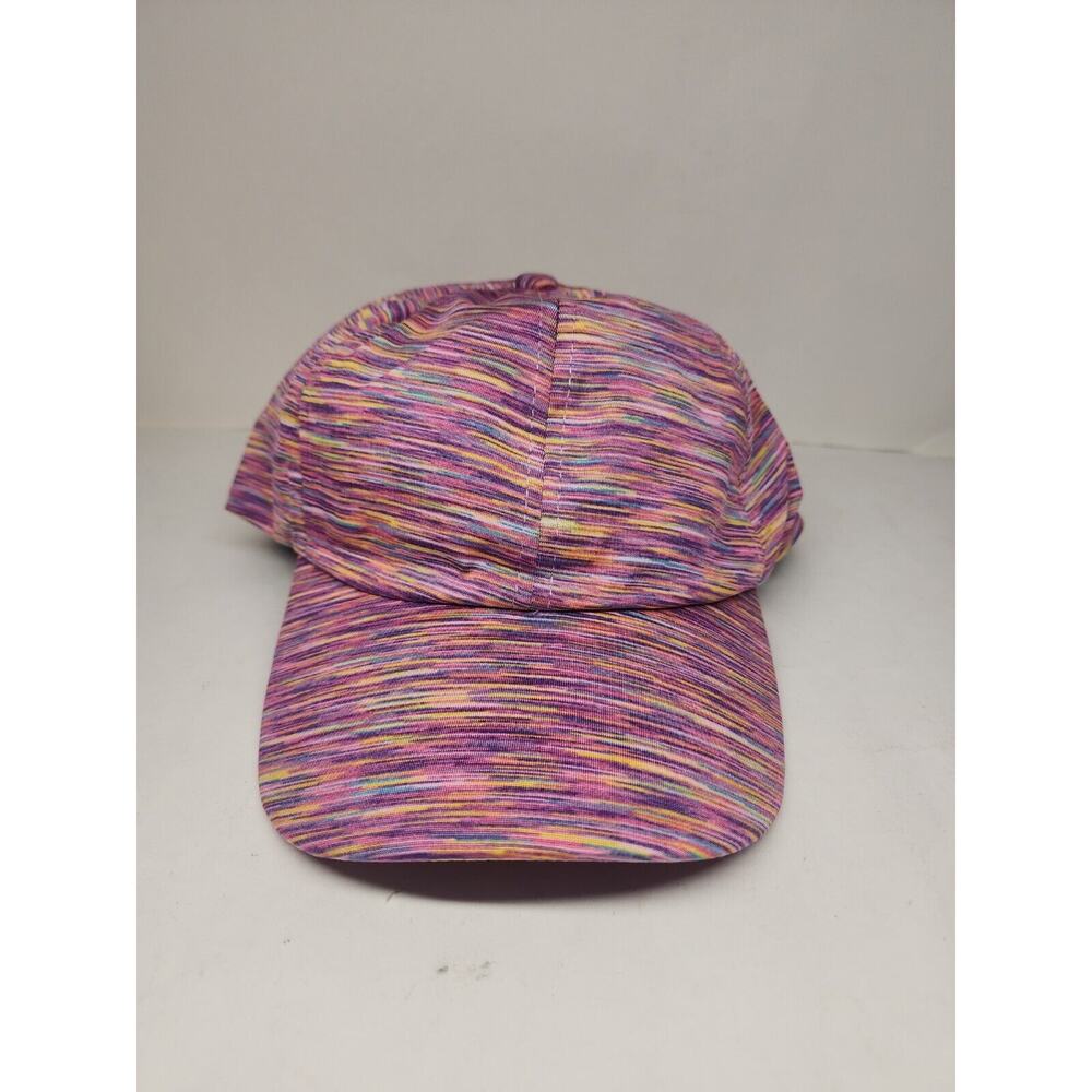Colorful Spacedye Woman's Cap Hat Multicolor Adjustable Back Strap